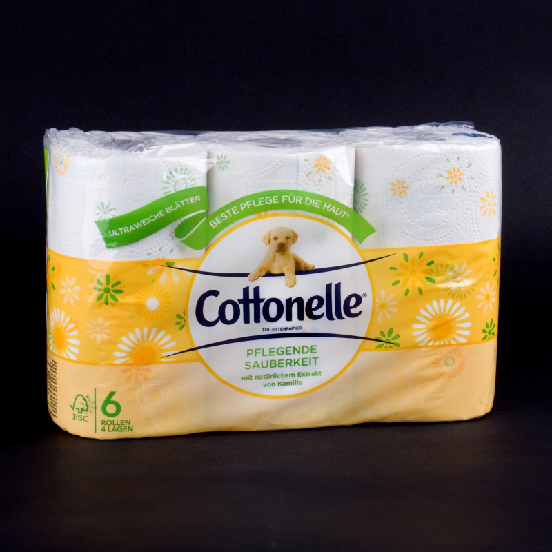 Toaletní papír s heřmánkem Cottonelle