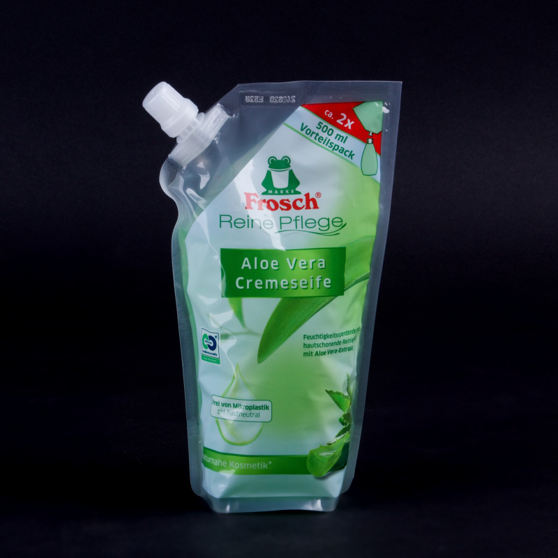 Krémové mýdlo Aloe Vera sensitive Frosch