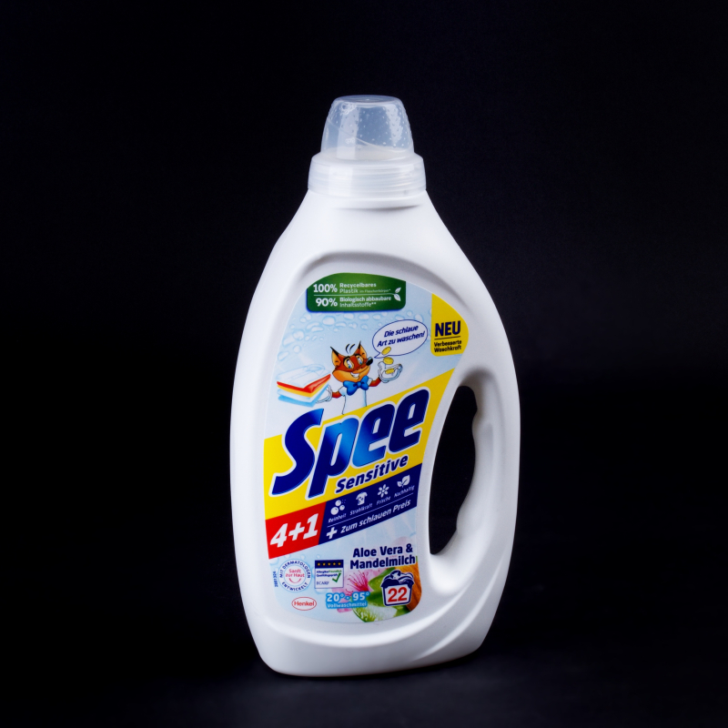 Prací gel Spee Sensitive Aloe Vera a Mandlové mléko 22 praní