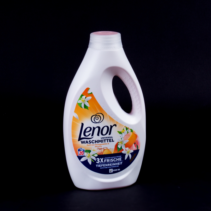 Prací gel Lenor Universal s vůní pomerančového květu a broskví 25 praní