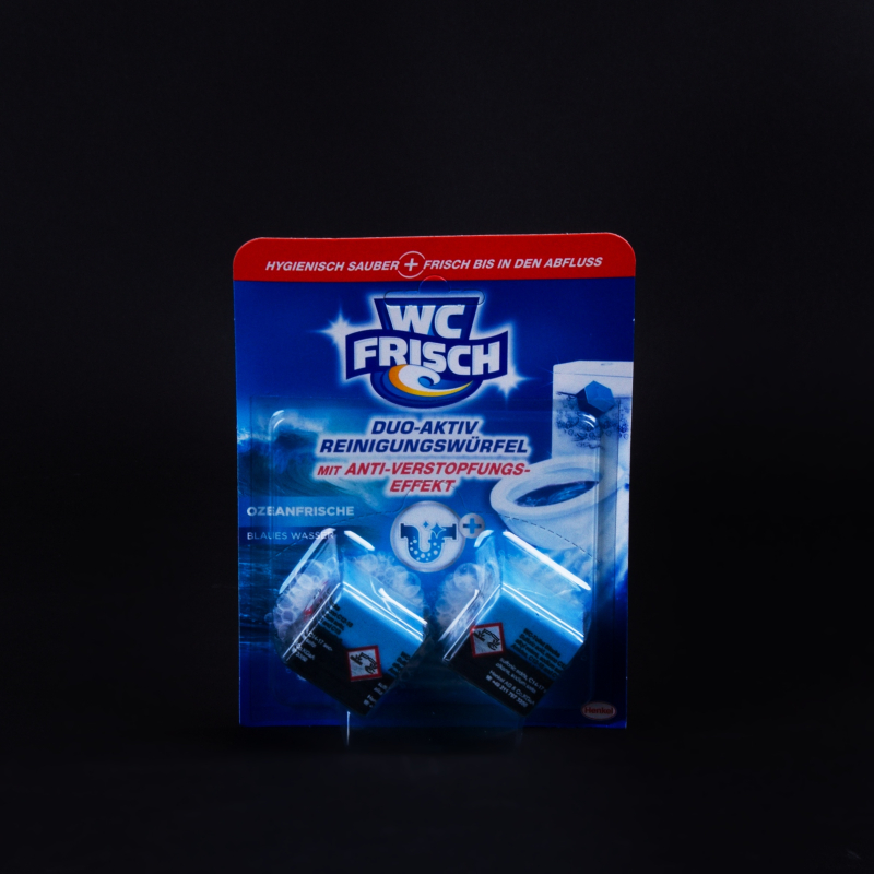 WC Frisch Duo-aktiv Ozeanfrische s modrou vodou 2 ks