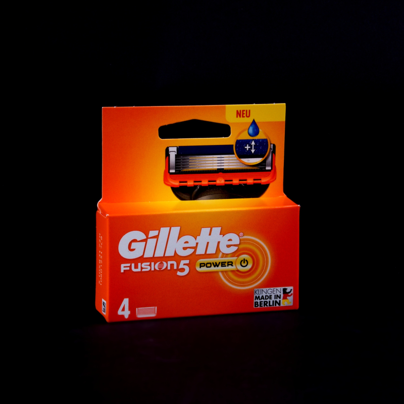 Náhradní břity  4 ks Gillette Fusion Power 5