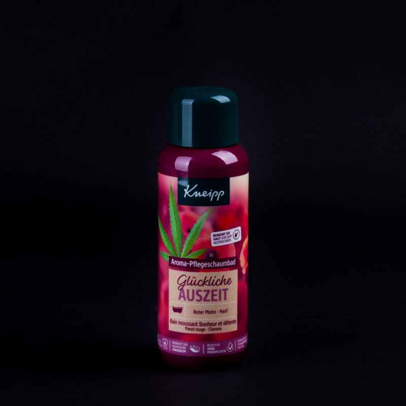 Šťastný TIME OUT aromatická pečující pěnová koupel Kneipp