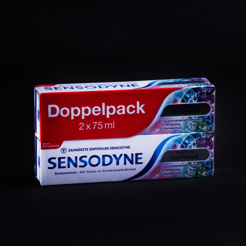 Zubní pasta Sensodyne MultiCare Sanftweib 2x 75 ml