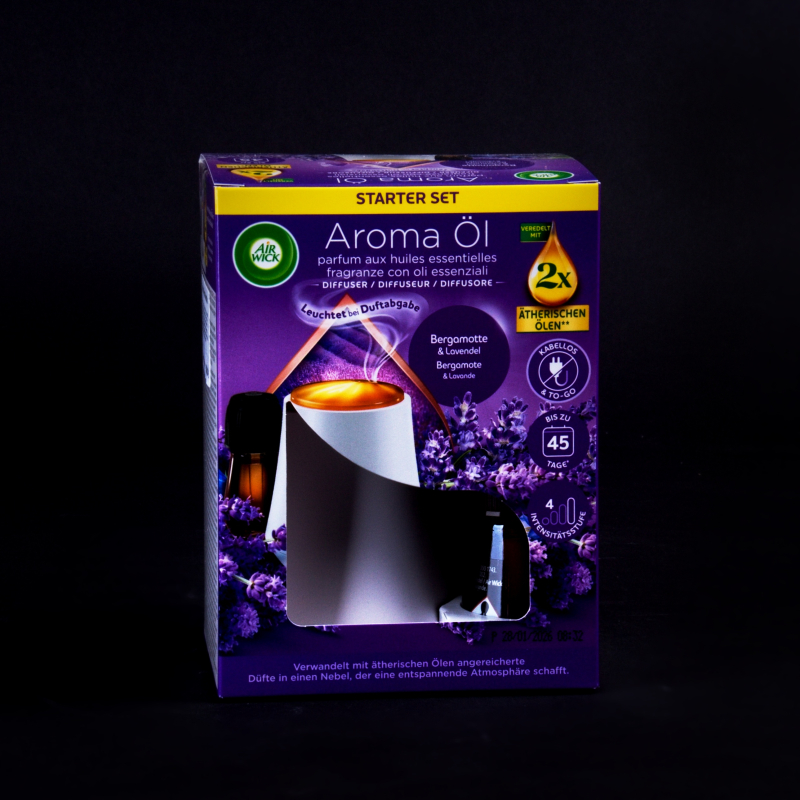 Airwick Aroma lampa s éterickými oleji Starter set
