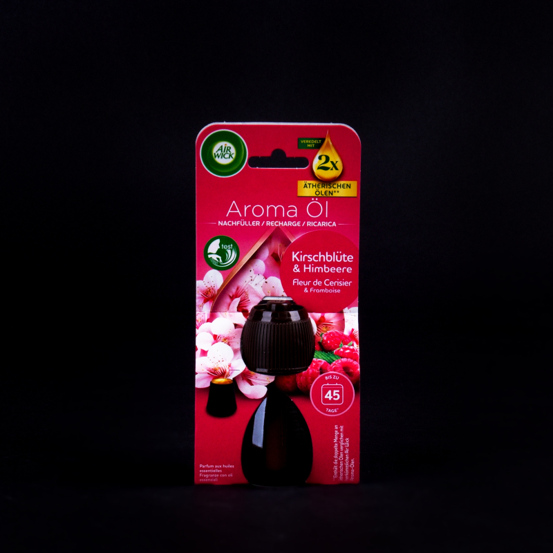 Nápň do aromatické olejové lampy Květ třešně a maliny