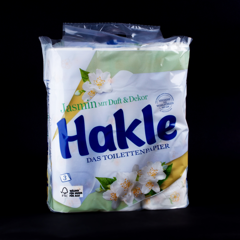 Toaletní papír Hakle s vůní jasmínu 3-vrstvý, 24 rolí