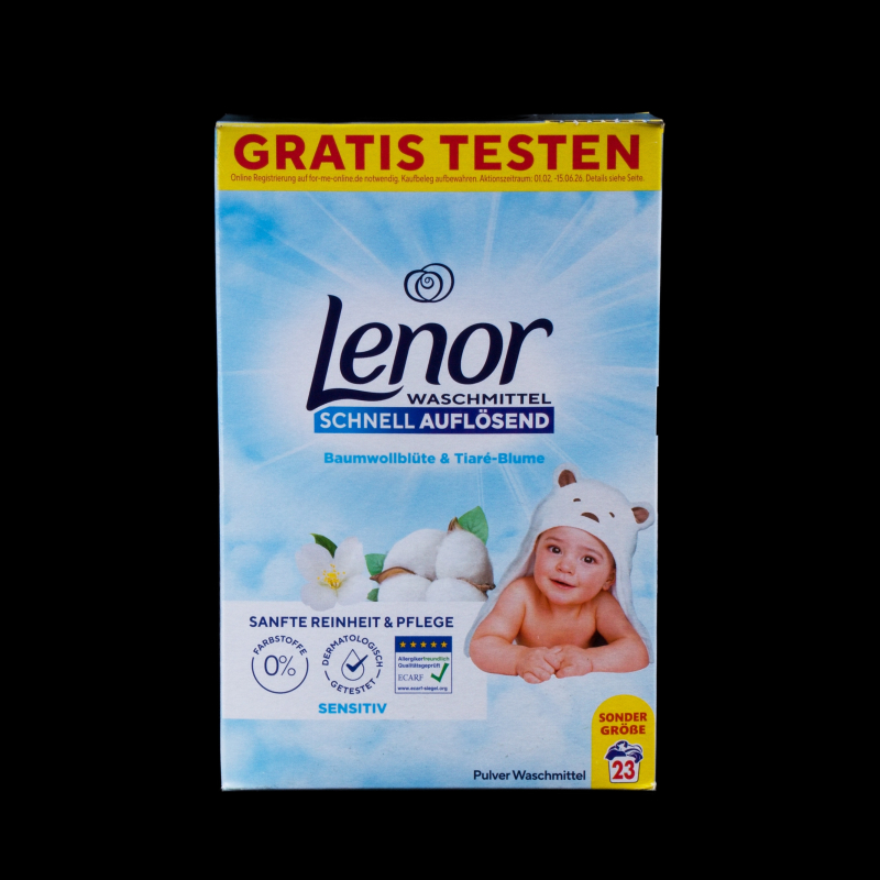 Prací prášek Lenor Sensitive 23 praní