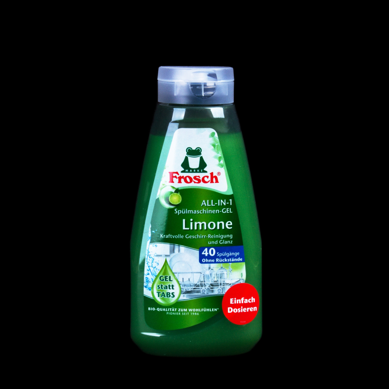 Gel do myčky na nádobí All-in-1 Limone Frosch 40 mytí